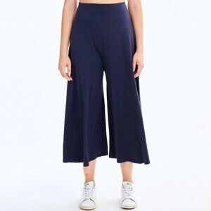 Groceries Apparel 100% organic cotton wide leg cropped pants size M